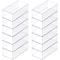 12 Pack: 12" x 6" Clear Stacking Storage Bin by Simply Tidy™